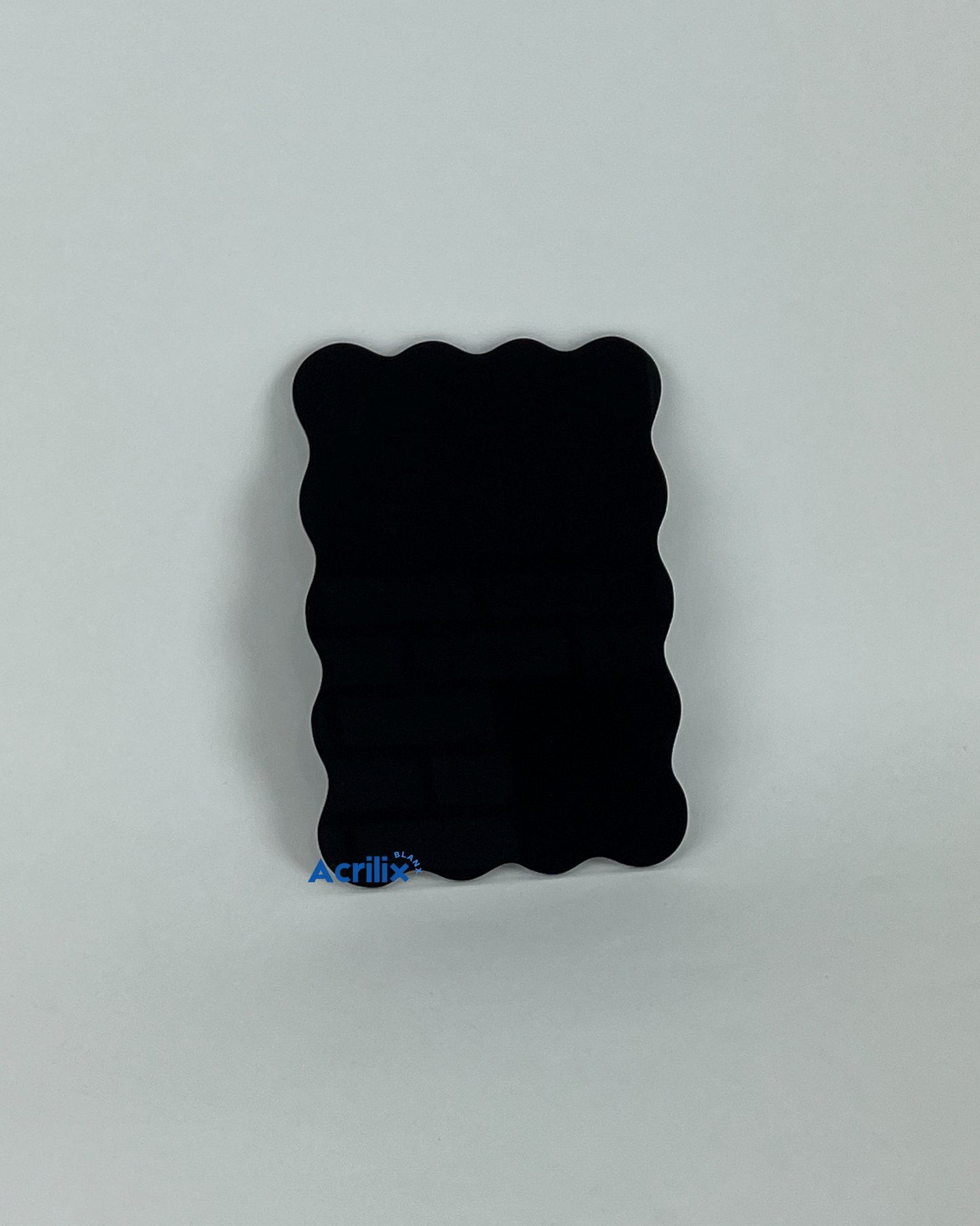 A4 Acrylic Blank Wavy Rectangle
