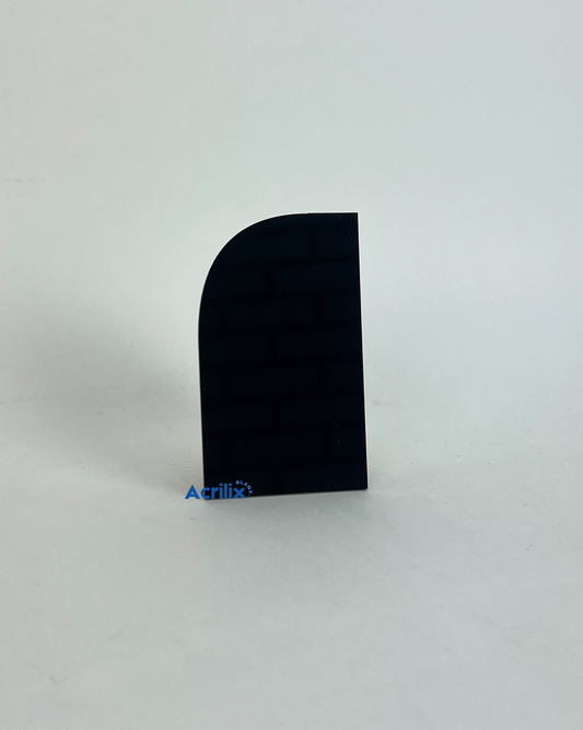 A5 Acrylic Blank Half Arch